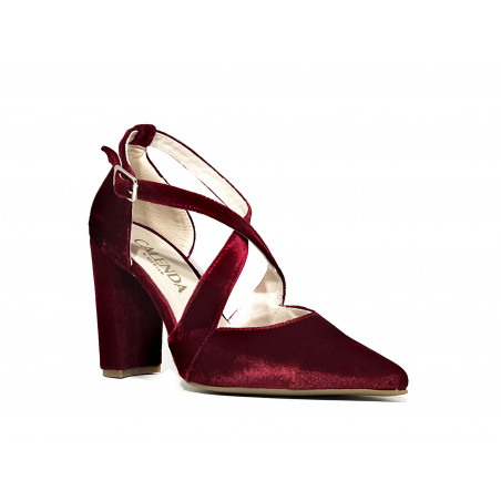 ZAPATO FIESTA JULIA TERCIOPELO