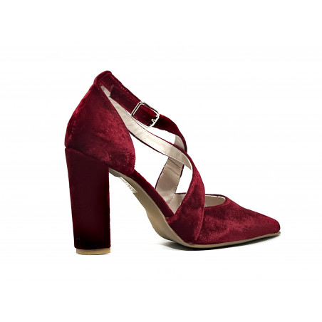 ZAPATO FIESTA JULIA TERCIOPELO