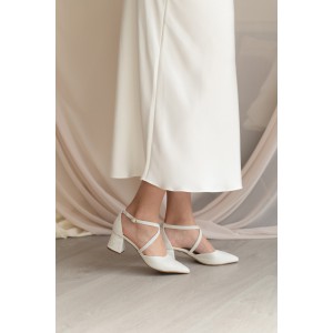 Zapato novia Olivia midi